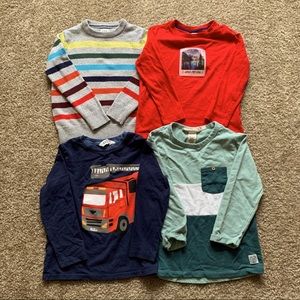 Boy’s Long Sleeve Tops Bundle